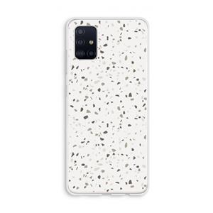CaseCompany Terrazzo N°14: Galaxy A51 4G Transparant Hoesje