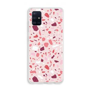 CaseCompany Terrazzo N°15: Galaxy A51 4G Transparant Hoesje