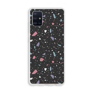 CaseCompany Terrazzo N°16: Galaxy A51 4G Transparant Hoesje