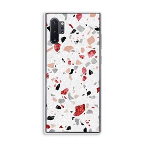 CaseCompany Terrazzo N°12: Samsung Galaxy Note 10 Plus Transparant Hoesje