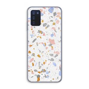 CaseCompany Terrazzo N°8: Samsung Galaxy A03s Transparant Hoesje