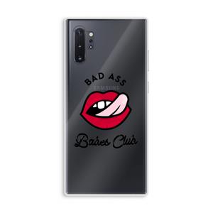 CaseCompany Badass Babes Club: Samsung Galaxy Note 10 Plus Transparant Hoesje