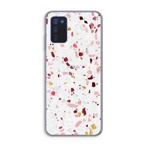 CaseCompany Terrazzo N°9: Samsung Galaxy A03s Transparant Hoesje