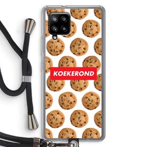 CaseCompany Koekerond: Samsung Galaxy A42 5G Transparant Hoesje met koord