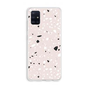 CaseCompany Terrazzo N°20: Galaxy A51 4G Transparant Hoesje