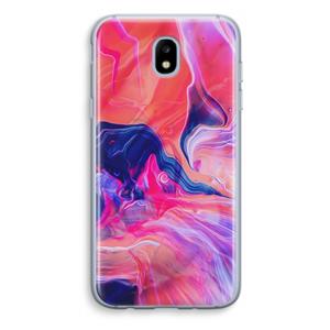 CaseCompany Earth And Ocean: Samsung Galaxy J5 (2017) Transparant Hoesje