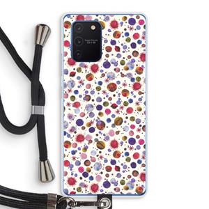CaseCompany Planets Space: Samsung Galaxy Note 10 Lite Transparant Hoesje met koord