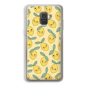 CaseCompany Citroenen: Samsung Galaxy A8 (2018) Transparant Hoesje