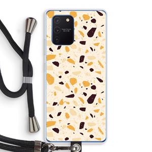 CaseCompany Terrazzo N°13: Samsung Galaxy Note 10 Lite Transparant Hoesje met koord