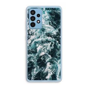 CaseCompany Zee golf: Samsung Galaxy A52 Transparant Hoesje