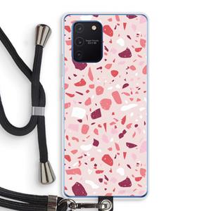 CaseCompany Terrazzo N°15: Samsung Galaxy Note 10 Lite Transparant Hoesje met koord