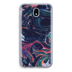 CaseCompany Light Years Beyond: Samsung Galaxy J5 (2017) Transparant Hoesje