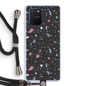 CaseCompany Terrazzo N°16: Samsung Galaxy Note 10 Lite Transparant Hoesje met koord