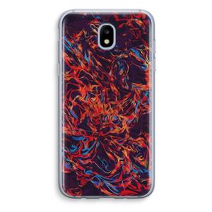CaseCompany Lucifer: Samsung Galaxy J5 (2017) Transparant Hoesje