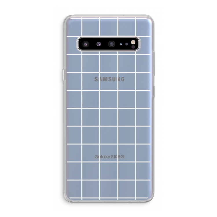 CaseCompany Rooster 2: Samsung Galaxy S10 5G Transparant Hoesje
