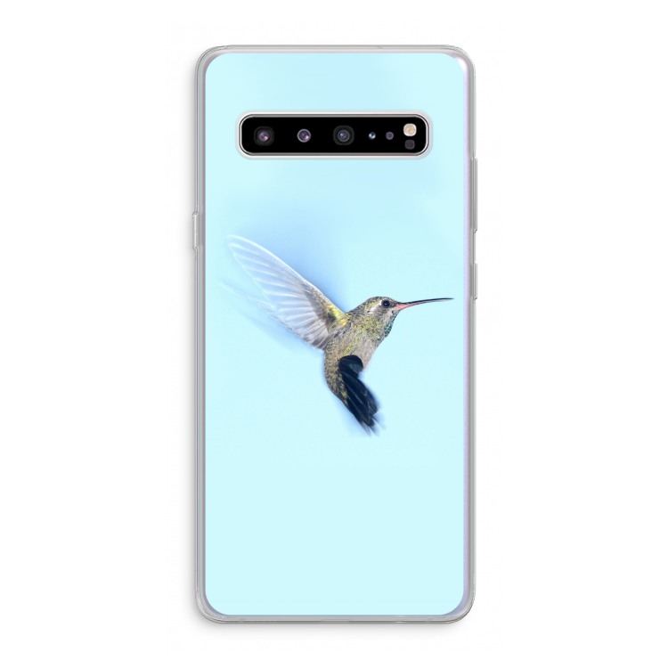 CaseCompany Kolibri: Samsung Galaxy S10 5G Transparant Hoesje