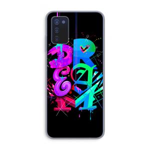 CaseCompany Dream: Samsung Galaxy A03s Transparant Hoesje