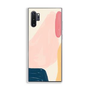 CaseCompany Saturday Flow: Samsung Galaxy Note 10 Plus Transparant Hoesje