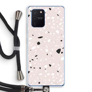 CaseCompany Terrazzo N°20: Samsung Galaxy Note 10 Lite Transparant Hoesje met koord