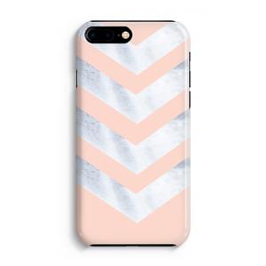 CaseCompany Marmeren pijlen: iPhone 8 Plus Volledig Geprint Hoesje