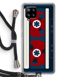 CaseCompany Here's your tape: Samsung Galaxy A42 5G Transparant Hoesje met koord