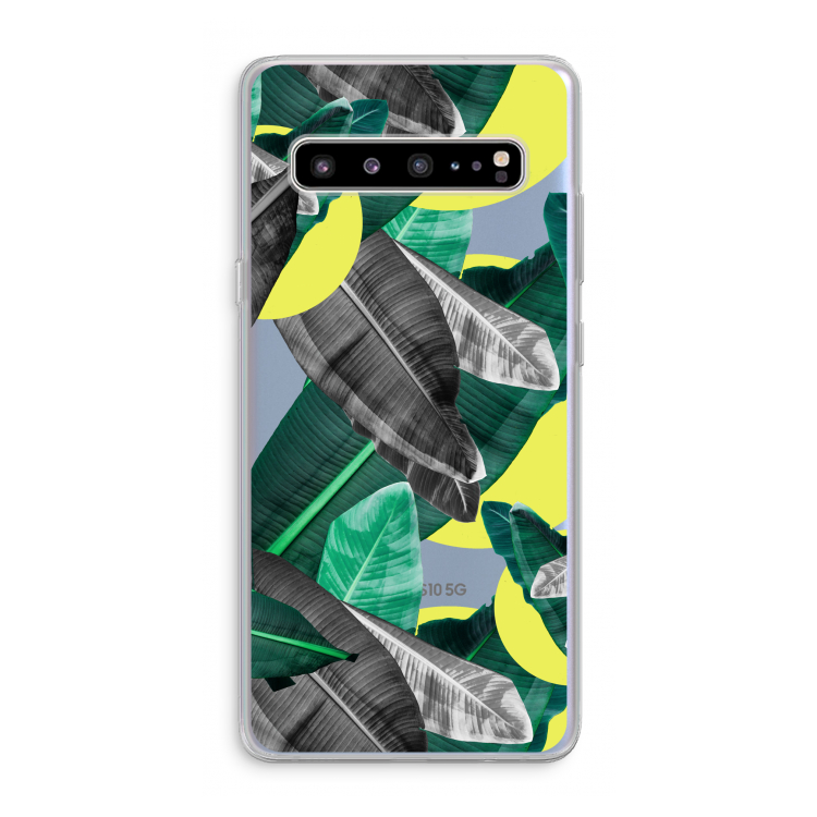 CaseCompany Fantasie jungle: Samsung Galaxy S10 5G Transparant Hoesje