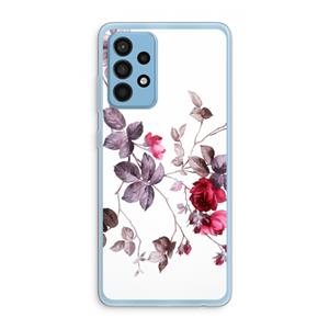 CaseCompany Mooie bloemen: Samsung Galaxy A52 Transparant Hoesje