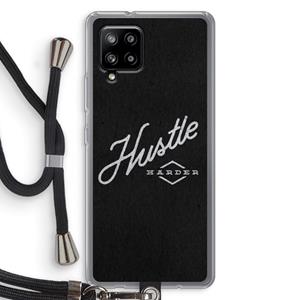 CaseCompany Hustle: Samsung Galaxy A42 5G Transparant Hoesje met koord