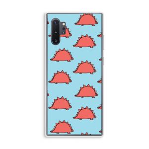 CaseCompany Dinosawrr: Samsung Galaxy Note 10 Plus Transparant Hoesje