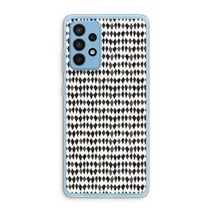 CaseCompany Crazy shapes: Samsung Galaxy A52 Transparant Hoesje
