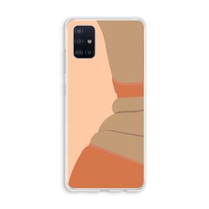CaseCompany Bikini: Galaxy A51 4G Transparant Hoesje