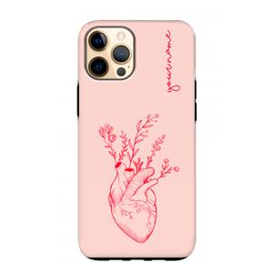 CaseCompany Blooming Heart: iPhone 12 Pro Max Tough Case