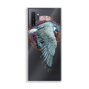 CaseCompany Golden Falcon: Samsung Galaxy Note 10 Plus Transparant Hoesje