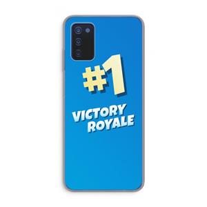 CaseCompany Victory Royale: Samsung Galaxy A03s Transparant Hoesje