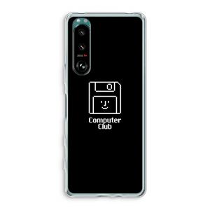 CaseCompany Hello: Sony Xperia 5 III Transparant Hoesje