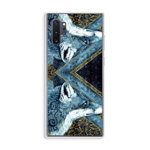 CaseCompany Golden Fox: Samsung Galaxy Note 10 Plus Transparant Hoesje