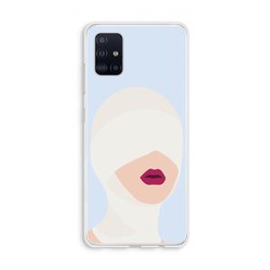 CaseCompany Incognito: Galaxy A51 4G Transparant Hoesje