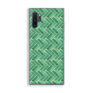 CaseCompany Moroccan tiles 2: Samsung Galaxy Note 10 Plus Transparant Hoesje