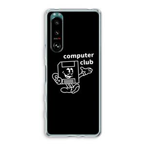 CaseCompany Floppyhead: Sony Xperia 5 III Transparant Hoesje