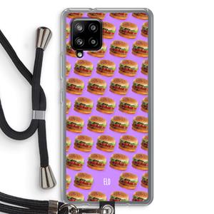 CaseCompany Giants: Samsung Galaxy A42 5G Transparant Hoesje met koord