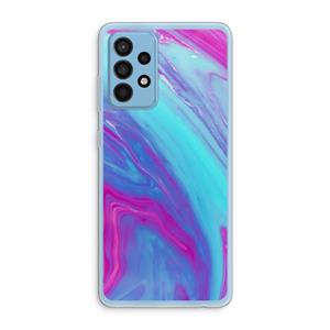 CaseCompany Zweverige regenboog: Samsung Galaxy A52 Transparant Hoesje