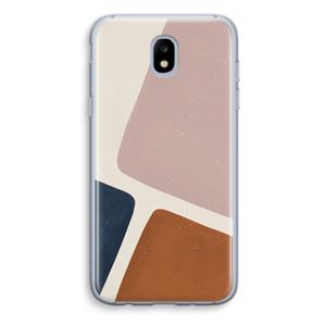 CaseCompany Geo #2: Samsung Galaxy J5 (2017) Transparant Hoesje