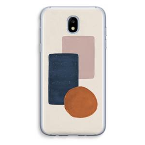 CaseCompany Geo #3: Samsung Galaxy J5 (2017) Transparant Hoesje