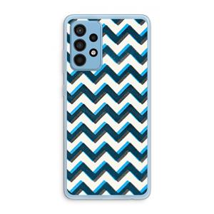 CaseCompany Onderbroken lijn: Samsung Galaxy A52 Transparant Hoesje