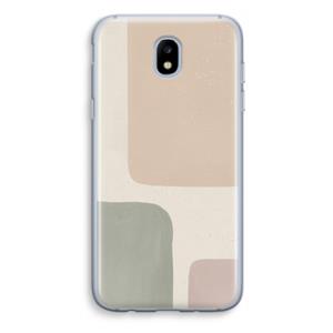 CaseCompany Geo #7: Samsung Galaxy J5 (2017) Transparant Hoesje