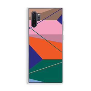 CaseCompany Gestalte 1: Samsung Galaxy Note 10 Plus Transparant Hoesje