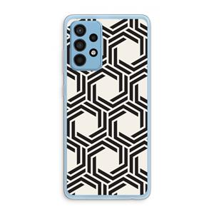 CaseCompany Geometrisch patroon: Samsung Galaxy A52 Transparant Hoesje