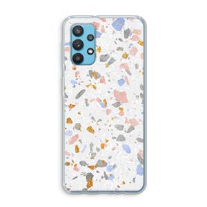 CaseCompany Terrazzo N°8: Samsung Galaxy A32 4G Transparant Hoesje