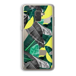 CaseCompany Fantasie jungle: Samsung Galaxy A8 (2018) Transparant Hoesje