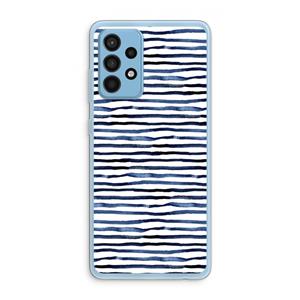 CaseCompany Verrassende lijnen: Samsung Galaxy A52 Transparant Hoesje
